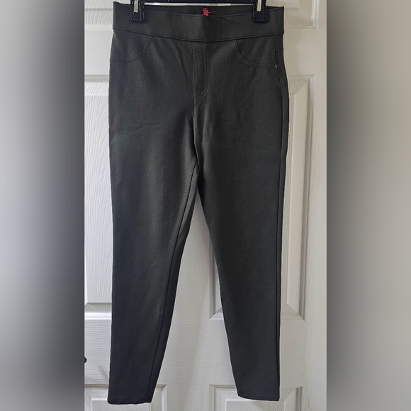 Spanx Olive Green The Perfect Ankle Pant 4-Pocket Stretch #20202 SZ Medium NWOT - Picture 1 of 5